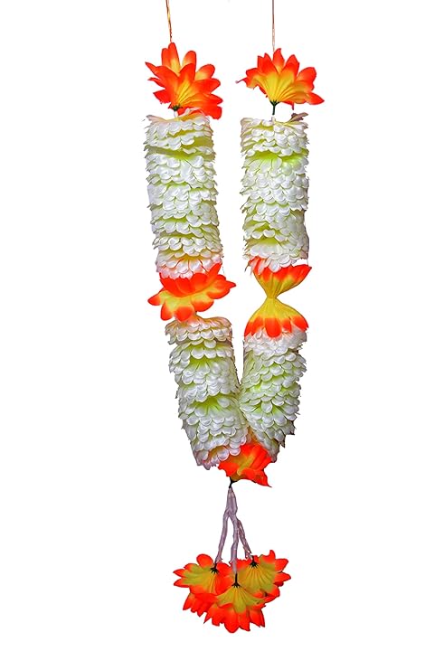 Buy Craftstreet 1 Garland Of Big Size White Artificial Flower For