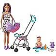 Baby Doll Car Seat Barbie Skipper Babysitters Inc Playset With