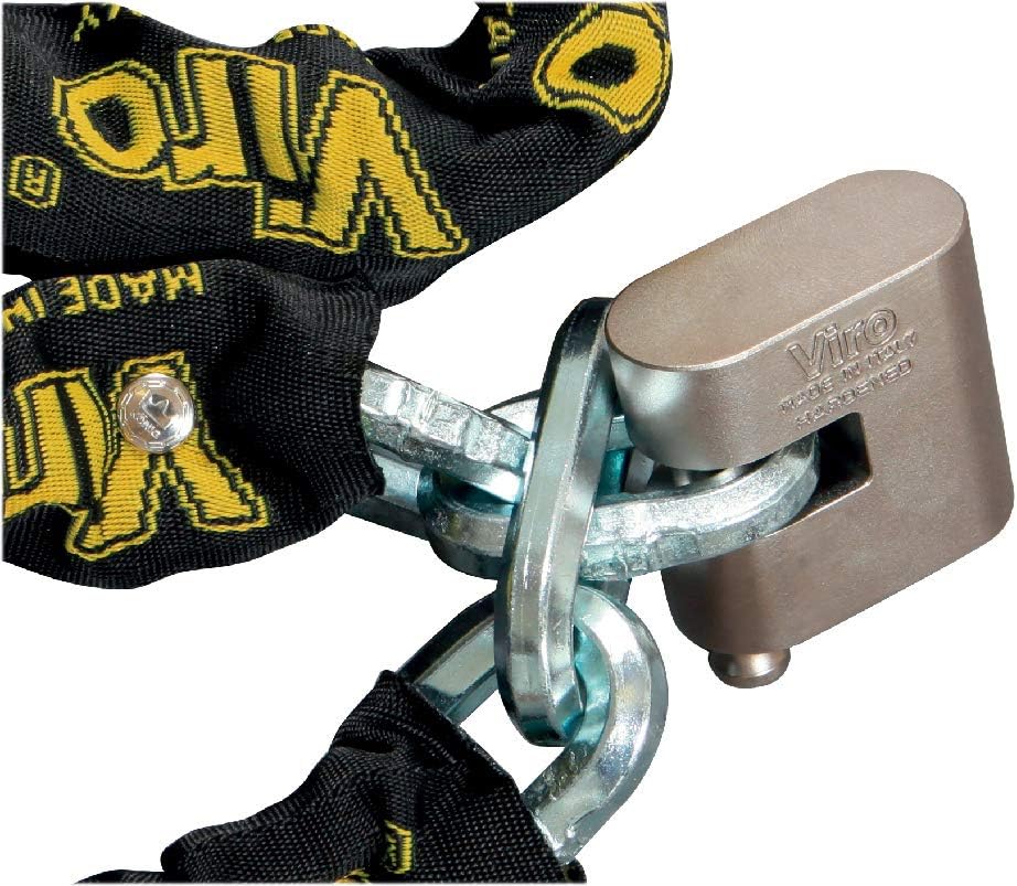 VIRO Lock EUROTHOR with Chain no. 4155.180 (180 cm), Multi-coloured, Catena 180 cm - Image 3