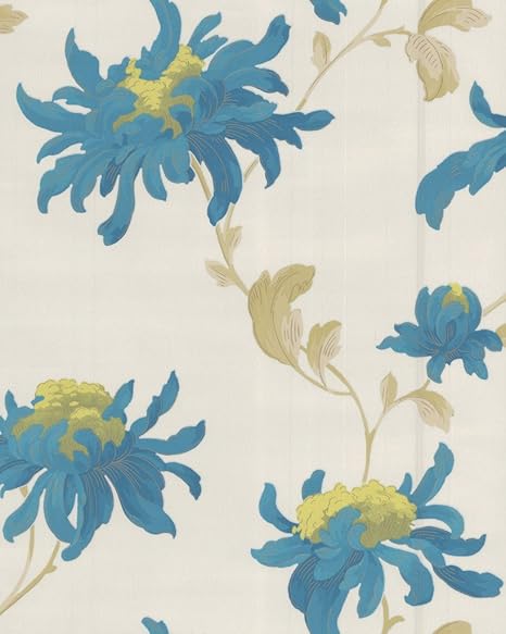 Amazon Julienマクドナルドgraham Andブラウンラグジュアリービニールfabulous花柄flower Glitter壁紙10 Mロール マルチカラー 31 159 壁紙