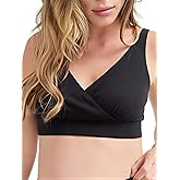 HATCH The Dream Feed Nursing and Sleep Bra, Stretchy & Wireless with Crossover Front Pull-Down Design for Easy Breastfeeding