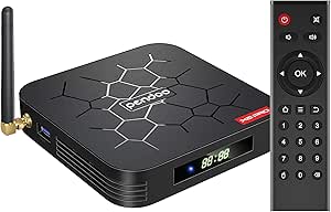 Android 9.0 TV Box 【4GB RAM+32GB ROM】 Android TV Box ...