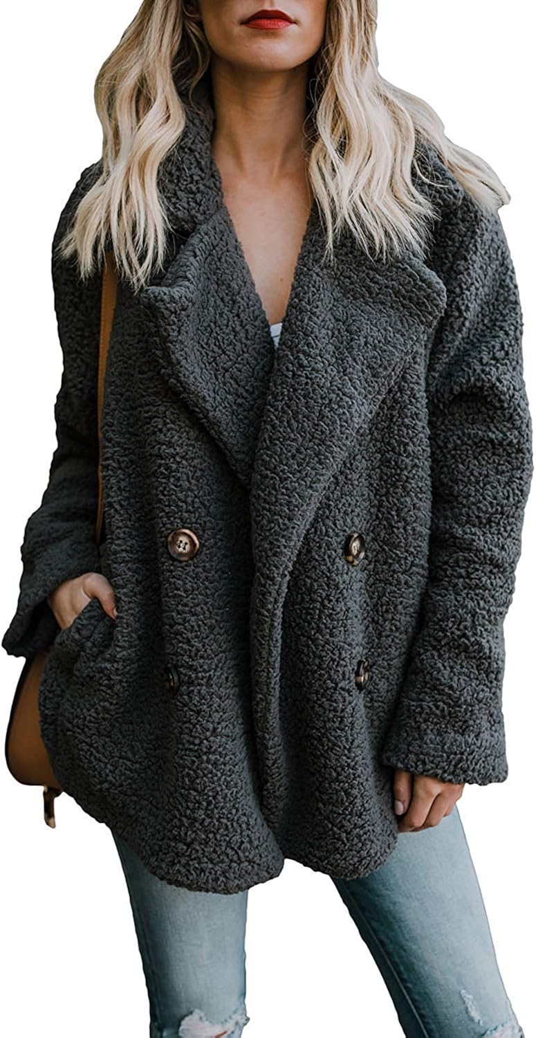grey teddy bear jacket