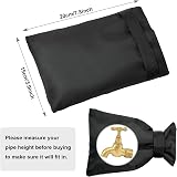 OFFCUP Outdoor Tap Cover 1 Pack Large Insulated Winter Faucet Protector Black view 3