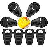 Small Kayak Scupper Plugs Kits Scupper Plugs Drain Holes Stopper with Silicone Handle Universal Kayak Plugs for sit on top Scupper Plugs for Kayak Canoe Boat (8Pcs)