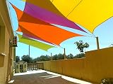Kookaburra Green Rectangle Garden Sun Shade Sail Canopy 4m x 3m 98% UV Block view 8