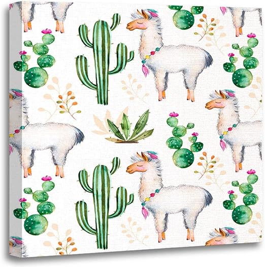 Amazon Com Dybsm Canvas Print Wall Art Wooden Framed 16x16 Inches