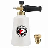 Tool Daily Pressure Washer Foam Cannon for Car Wash, Snow Foam Lance, Additional Orifice Nozzle 1.1mm, 1/4 Inch Quick Connect