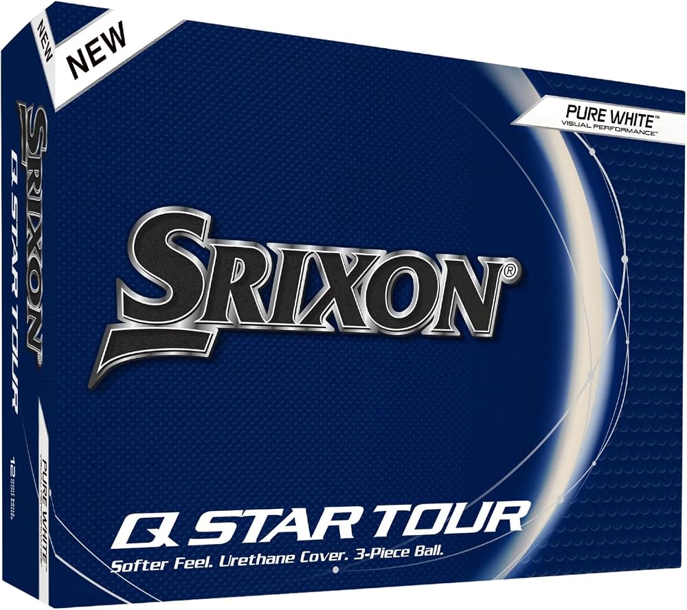 Srixon New Q-STAR Tour 5 2024 Dozen Golf Balls White Urethane