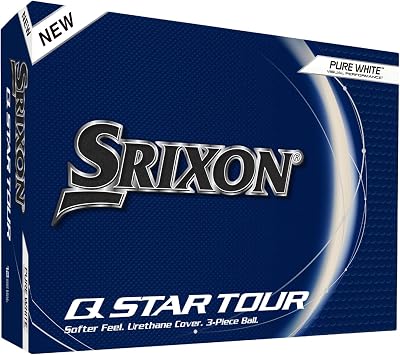 Srixon New Q-STAR Tour 5 2024 Dozen Golf Balls White Urethane