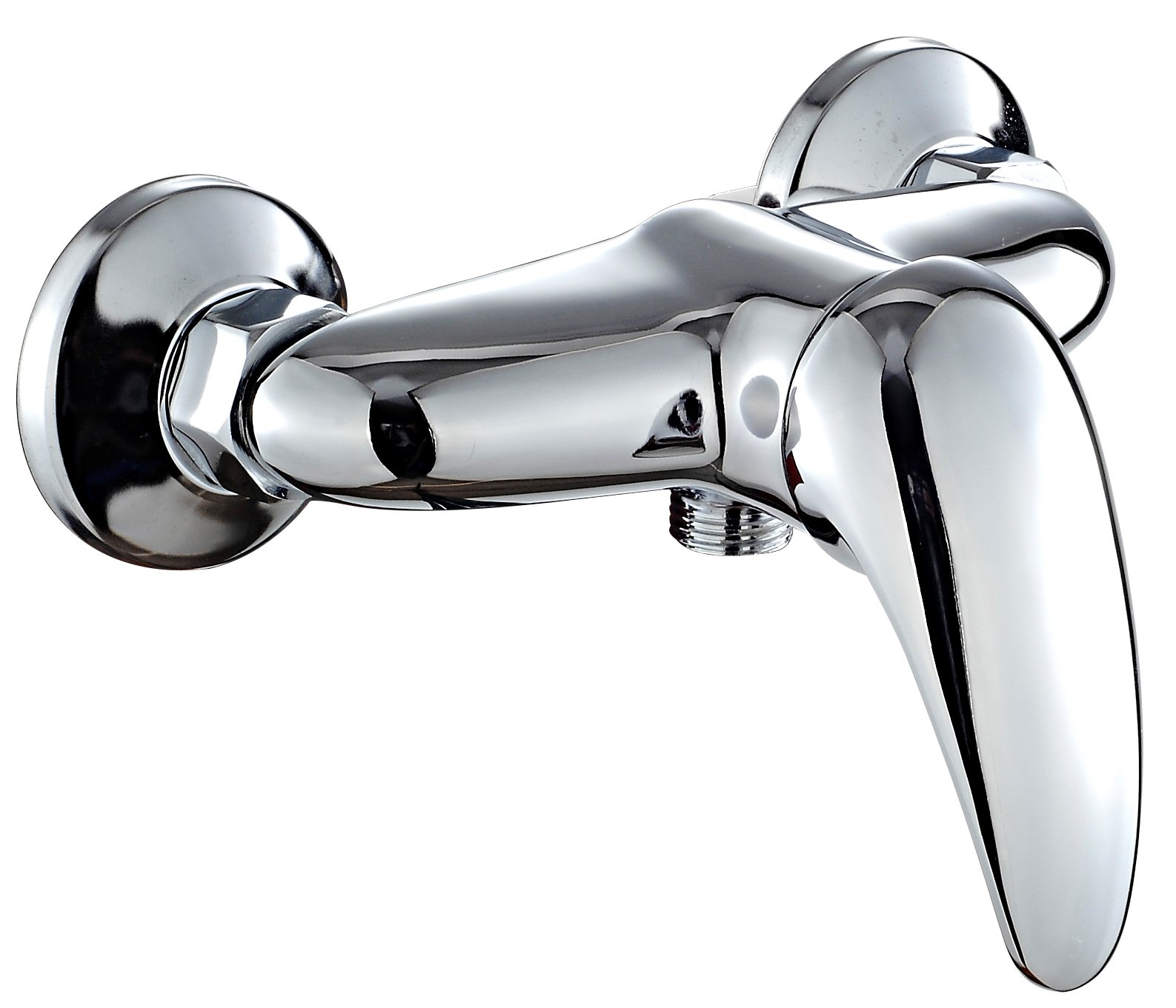 DP Bath Naranjo – Single lever shower mixer tap, silver