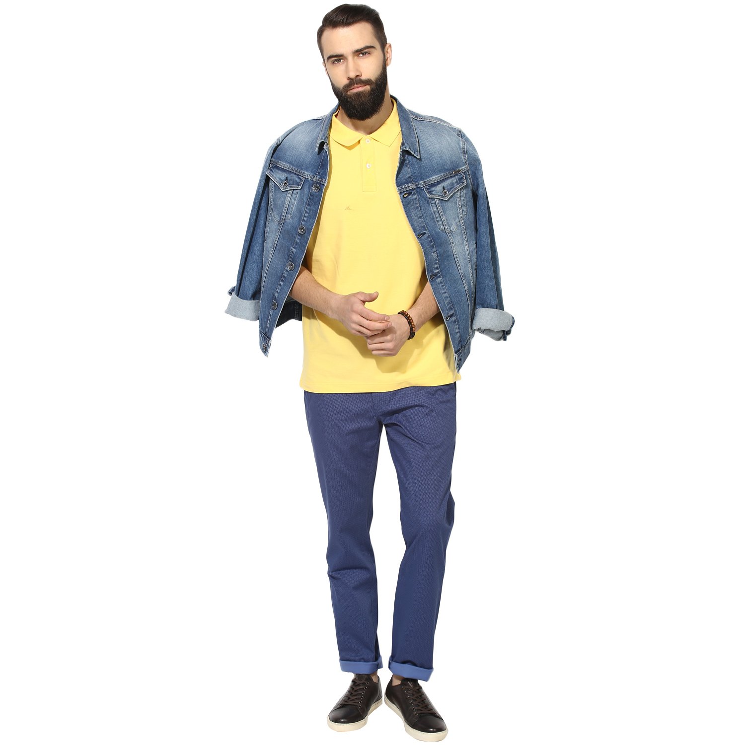 red tape men's solid regular fit t-shirt