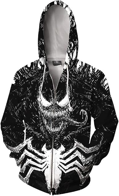 3d venom hoodie