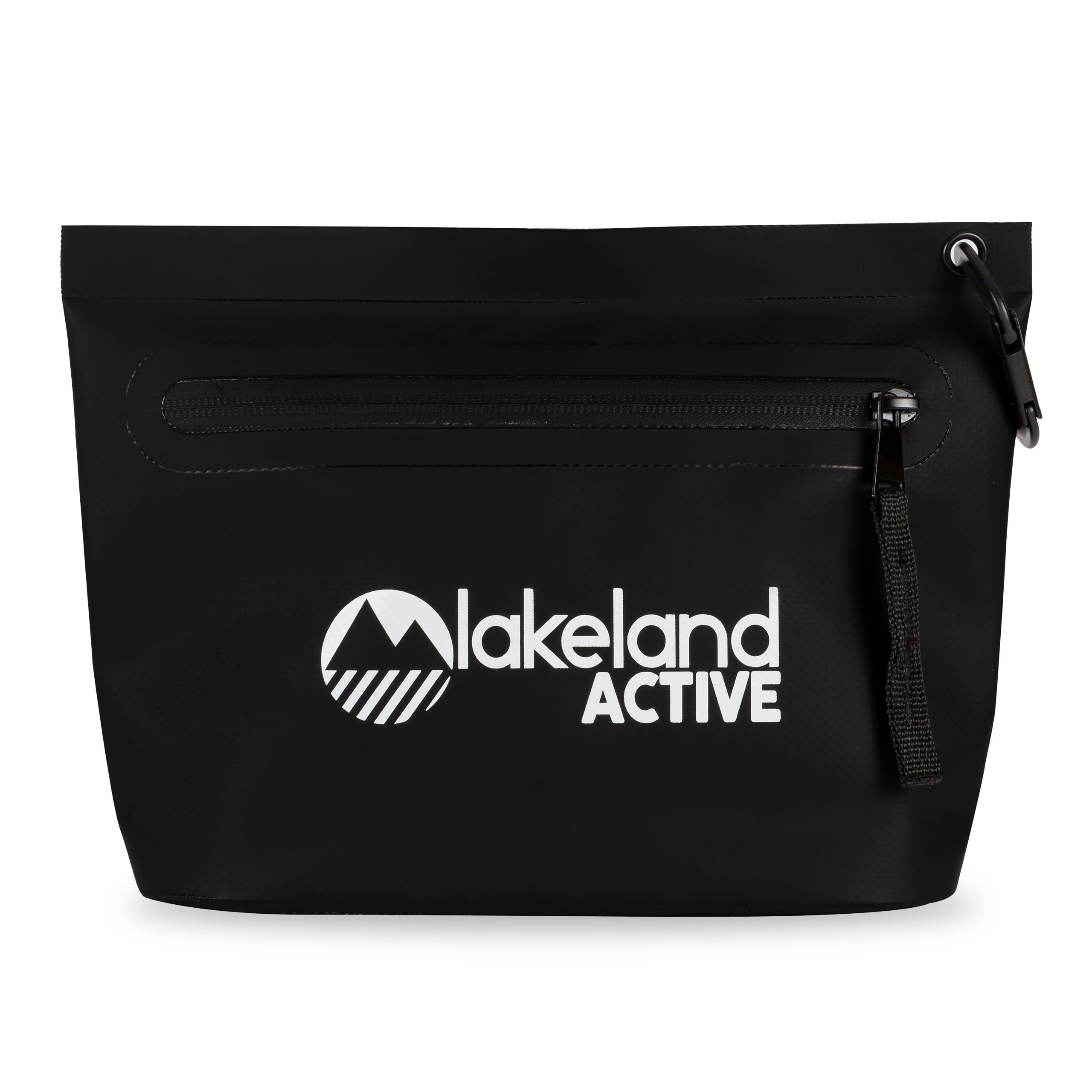 Lakeland Active Waterside Water-Resistant Pouch for Watersports Hiking Kayaking & Paddleboarding - Black