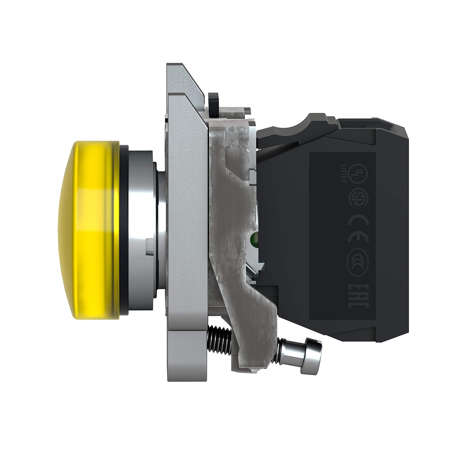 Schneider Electric Harmony XB4, Pilot Indicator Light, Metal, Plain Lens, Integral LED, Industrial Control, 110…120 V AC - Image 4
