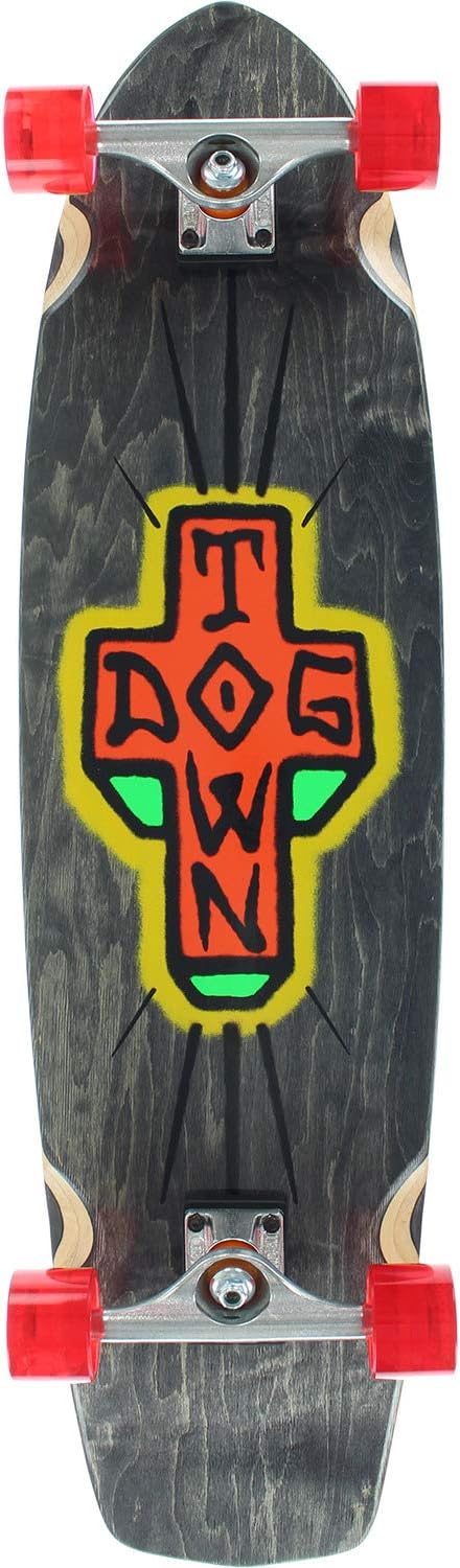 Dogtown Skateboards Spray Cross Longboard Complete Skateboard - 9.37" x 36.57"