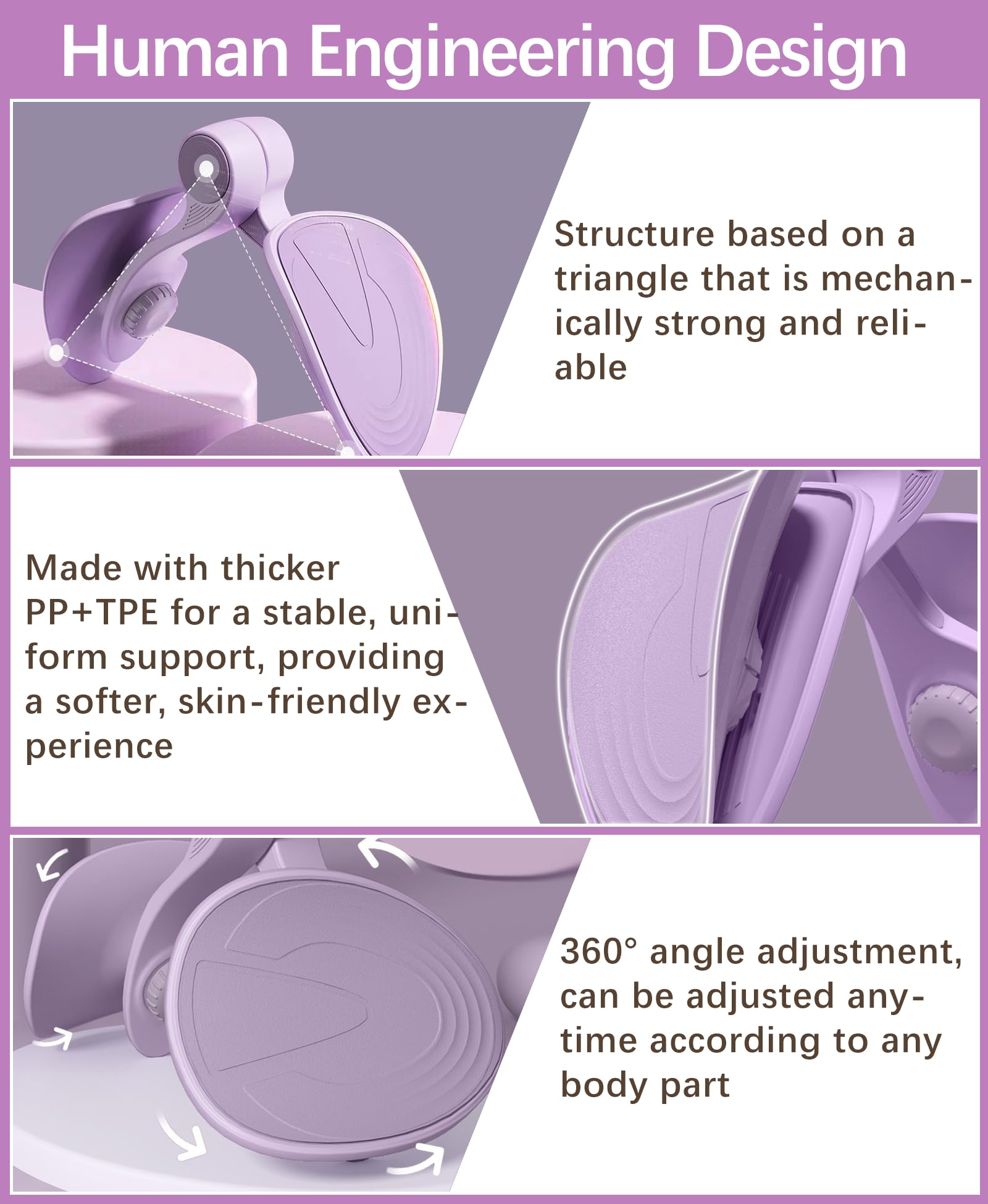 Thigh Trainer Kegel Exerciser, Pelvic Floor Trainer, Kegel Trainer for Postpartum Rehabilitation, Trimmer Inner Thigh, Thigh Toner Workout