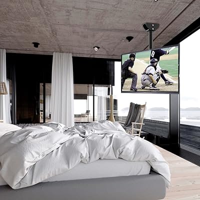 Buy Loctek Cm2 Adjustable Wall Ceiling Tilting Tv Mount Fits Most 32 65 Lcd Led Plasma Monitor Flat Panel Screen Display Online In Vietnam B06xhsxptg