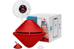 Swimming Pool Safety Alarm, Floating Alarm with Siren and App, Smart System with Alexa, Fall Detection in Water, Protection f