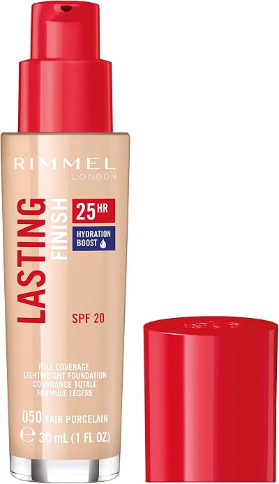 Rimmel Lasting Finish 25 Hour Foundation Fair Porcelain 30ml