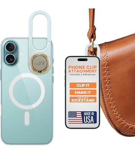Amazon.com: Cliphanger PIVIT - Phone Holder & Finger Grip - Secure