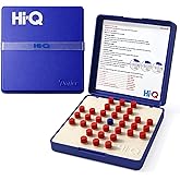 Original HI-Q Solitaire Game - Solitaire Board Game for Kids, Adults &amp; Seniors, Solo 1-Player, Puzzle Strategy Problem Solving Game, Perfect Travel &amp; College Board Game, Classic Hi-Q Peg Brain Teaser