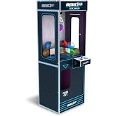 Arcade1Up Claw Machine with 3 Levels of Difficulty, Ceiling Light | Adjustable Sound Volume for Arcade Game Room and Party Entertainment