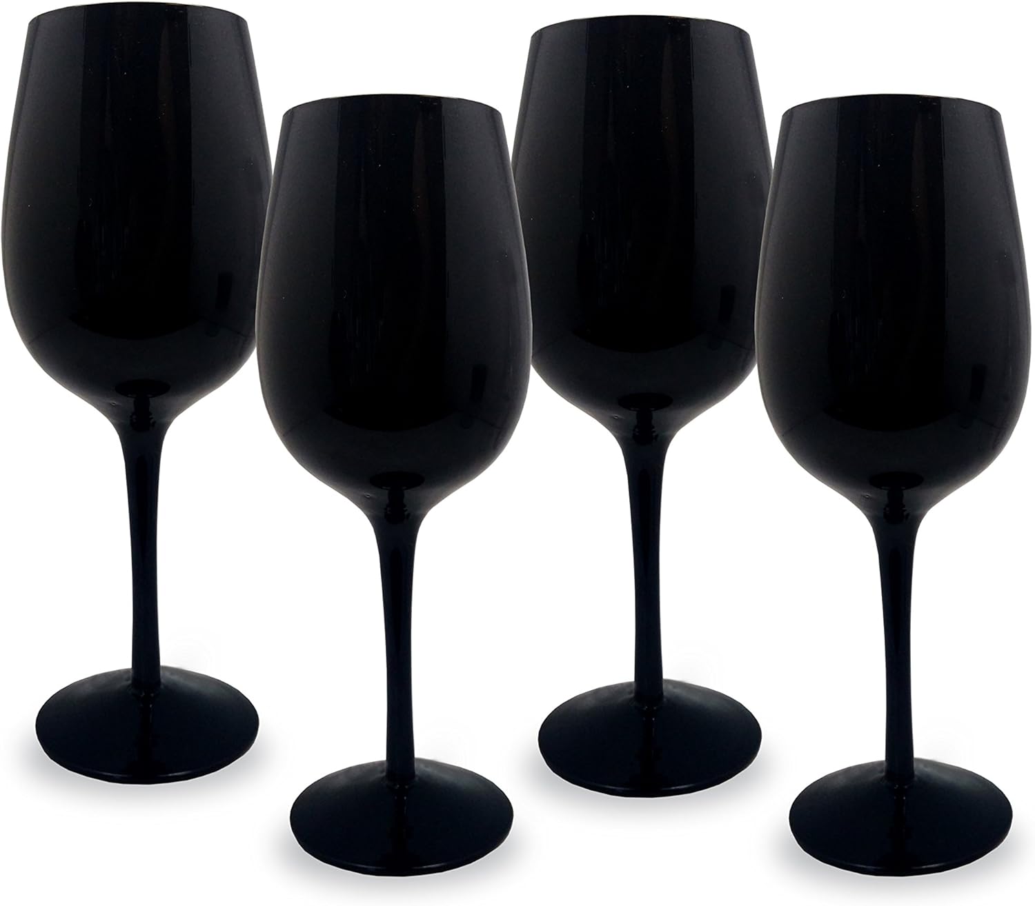 Vin Bouquet FIA 132 Blind tasting Glasses, 4 black wine glasses Amazon