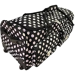 Rolling Craft Bag 2.0 - Rolling Tote Bag