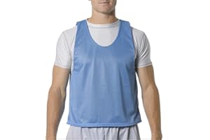 A4 Sportswear Reversible Pinnies Wicking Athletic Jersey (Lacrosse/Soccer/Football.) 11 Colors, Youth/Adult
