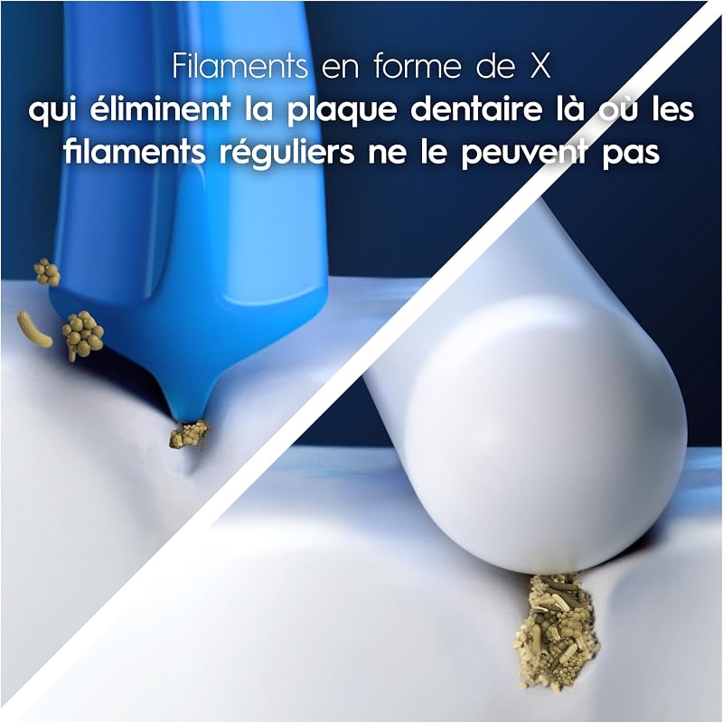 Brossettes de Rechange Sensitive Clean, lot de 12, Blanches