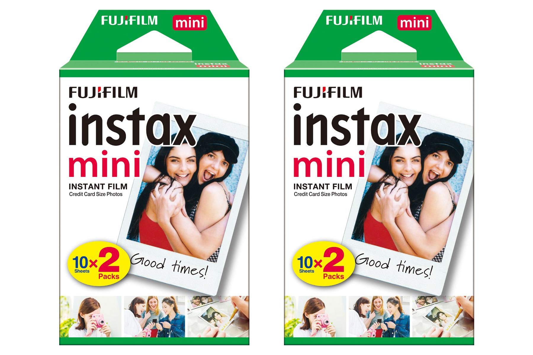 Fujifilm Instax Mini Credit Card Size Glossy Photo Film x 40 Prints