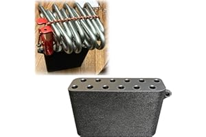 Ice anchor storage rack for Eskimo anchors - can store 12 ice fishing tent anchors for easy access and to prevent tangling, m