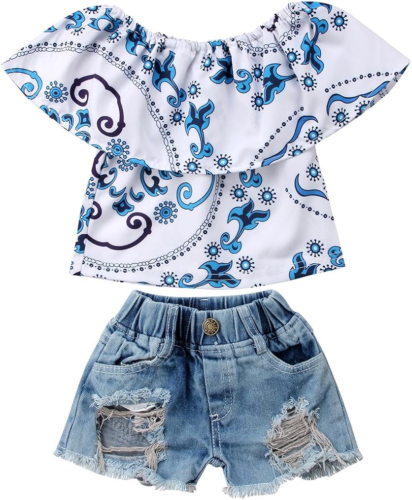 infant jeans with holes