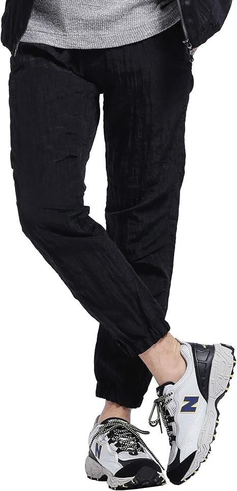Amazon ナノユニバース ノーブルナイロン イージー パンツ メンズ ロングパンツ 通販