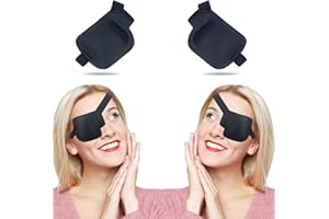 THSIREE 3D Eye Patch, Medical Eye Patches for Adults Kids, 3D Amblyopia Lazy Eye Patches for Left Eye & Right Eye
