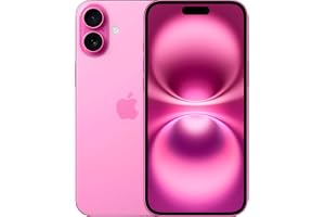 Apple iPhone 16 Plus, 128GB, Pink - Unlocked (Renewed)