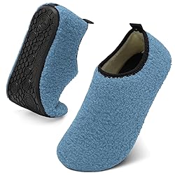QFH Cozy Bedroom Slippers - Unisex Adult Winter