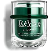 R&eacute;Vive Renewal Moisturizing Night Cream, Anti-Aging Face Moisturizer for Dry &amp; Dull Skin, Helps Improve Texture &amp; Radiance, with RV Renewal Peptide, Glycolic Acid &amp; Papain Enzyme, 1.7 oz / 50 mL