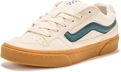 Herren Filmore Suede Canvas Sneaker, Schwarz/Weiß, Gum Classic Cream, 41 EU