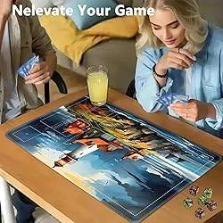 JVGFYNKL for TCG Playmat, Playmat with Zones, 24x14
