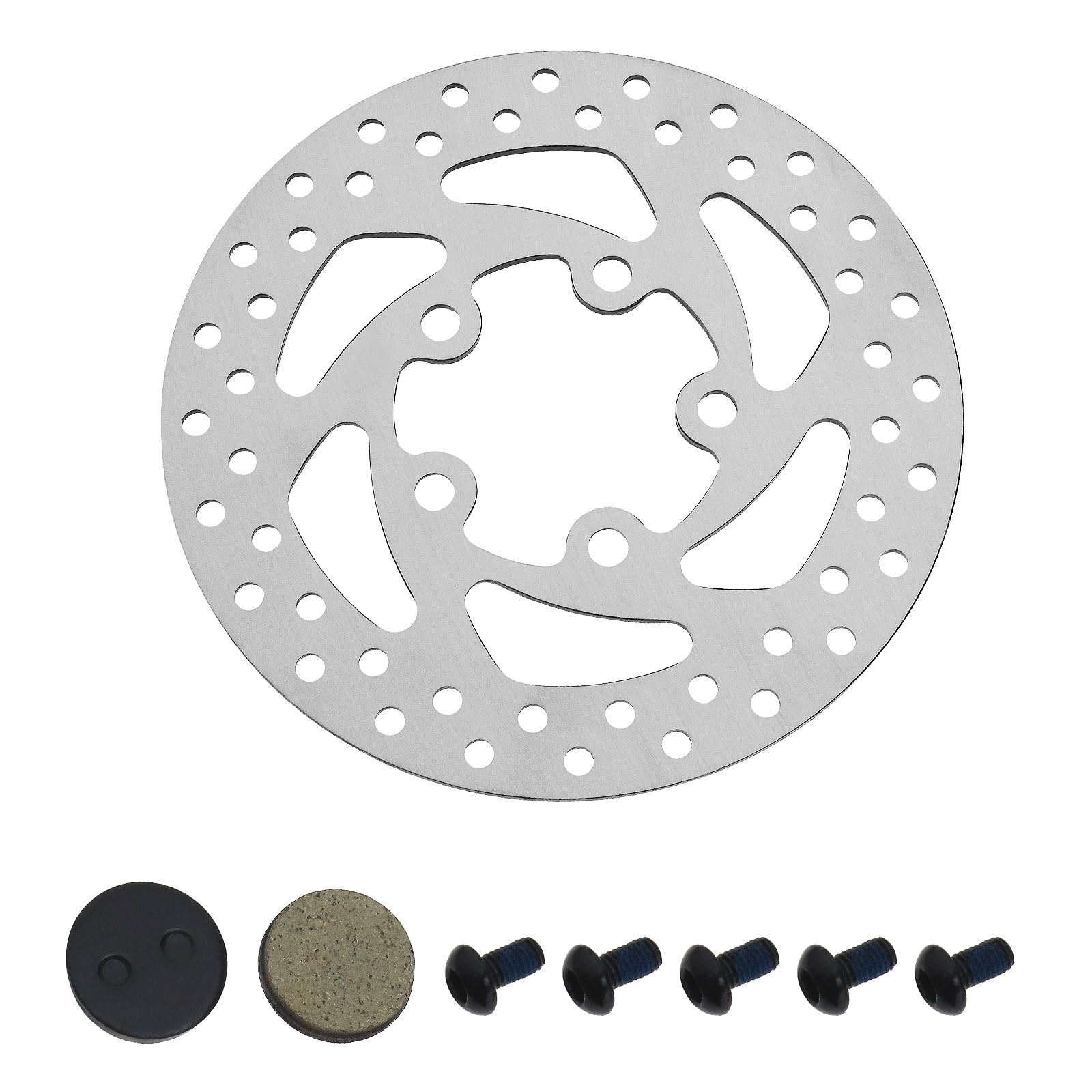 LT Easiyl Brake Disc Compatible with Xiaomi M365/1S Electric Scooter Spare Parts Accessories Stainless Steel 110mm Bicycle Brake Discs Parts