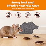 PICK FOR LIFE Steel Wool Mice Blocker 2 Pack 0000 Coarse Wire Wool Gap Filler view 2