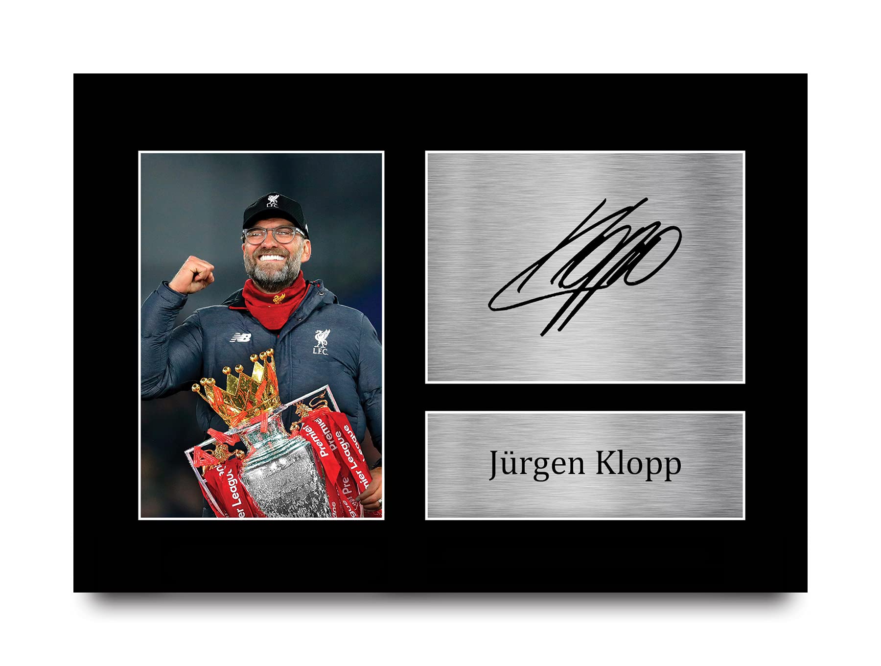 HWC Trading Jurgen Klopp Signed A4 Printed Autograph Liverpool Photo Display — image 1