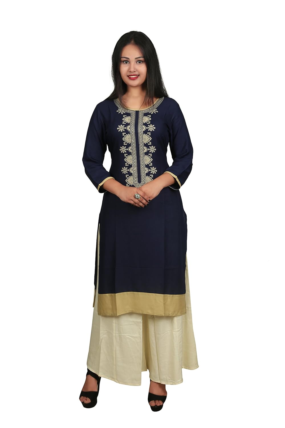 attire fashion cotton embroidered designed long kurti under 299 399 499 599 699