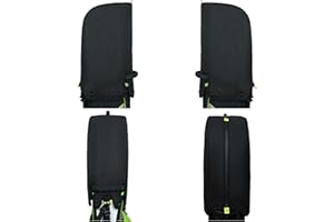 Sandian, Golf Bag Rain Hood Cover Cape, Color Hood2, Padded Club Protection, Heavy Duty All Weather Resistant, One Size Fit Most Stand Carry Cart Tour Bags with Snap Buttons