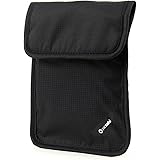 Pacsafe Coversafe X75 Anti-Theft RFID Blocking Neck Pouch, Black, One Size