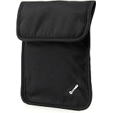 Pacsafe Coversafe X75 Anti-Theft RFID Blocking Neck Pouch, Black