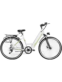 Oanon Folding Electric Bicycle 6-Speed E-Bike with Handlebar Display & 26 Inch Wheel