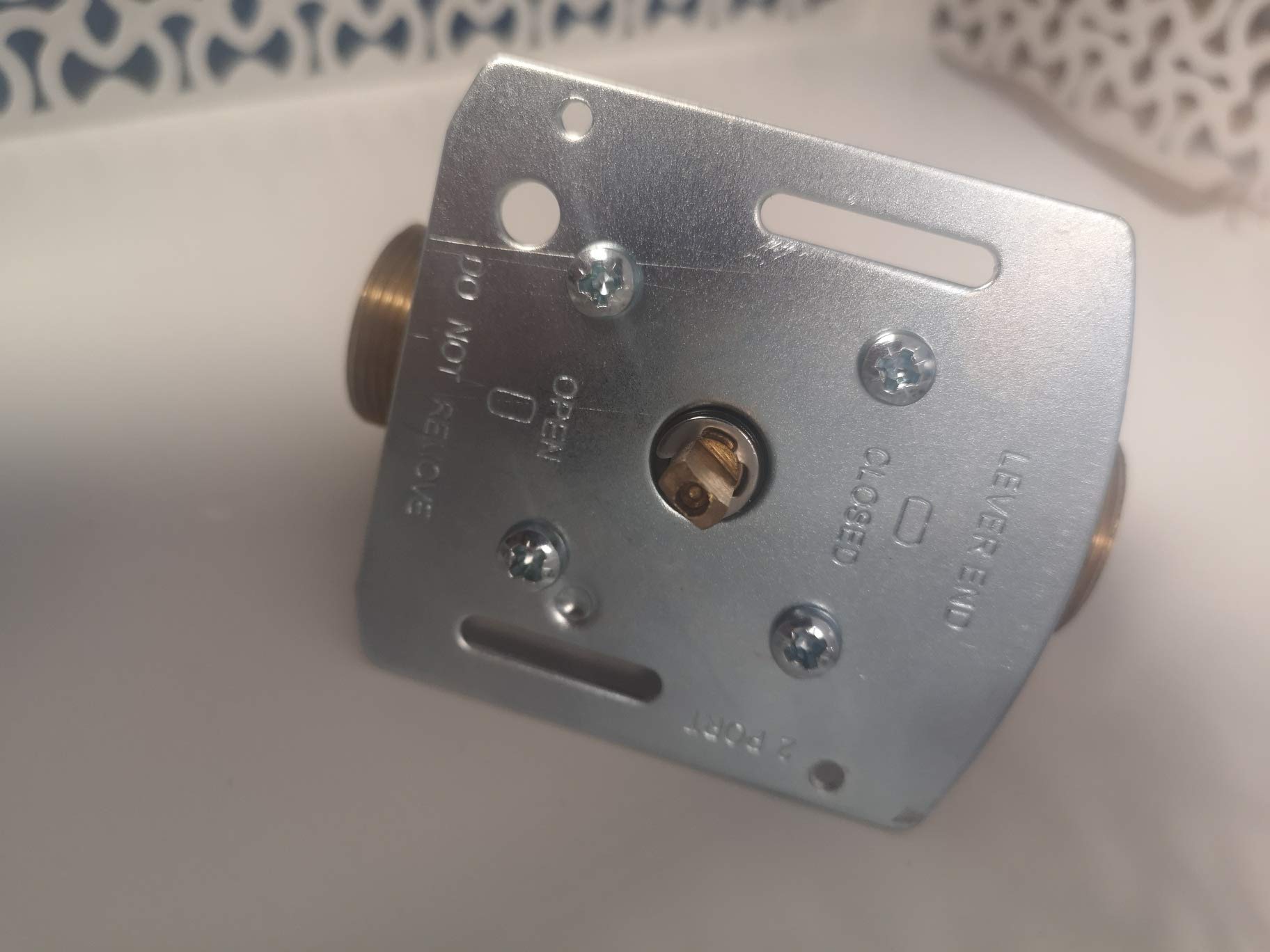 MYSON 22MM 2PORT BRASS BODY WITH NUTS & OLIVES